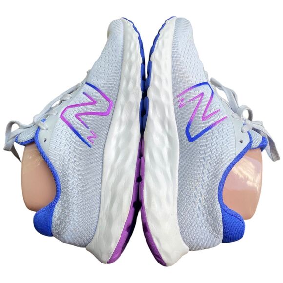 New Balance 520v8 W520EP8 White Blue Lace Up Running Shoes Womens Size 7.5 - Picture 6 of 11